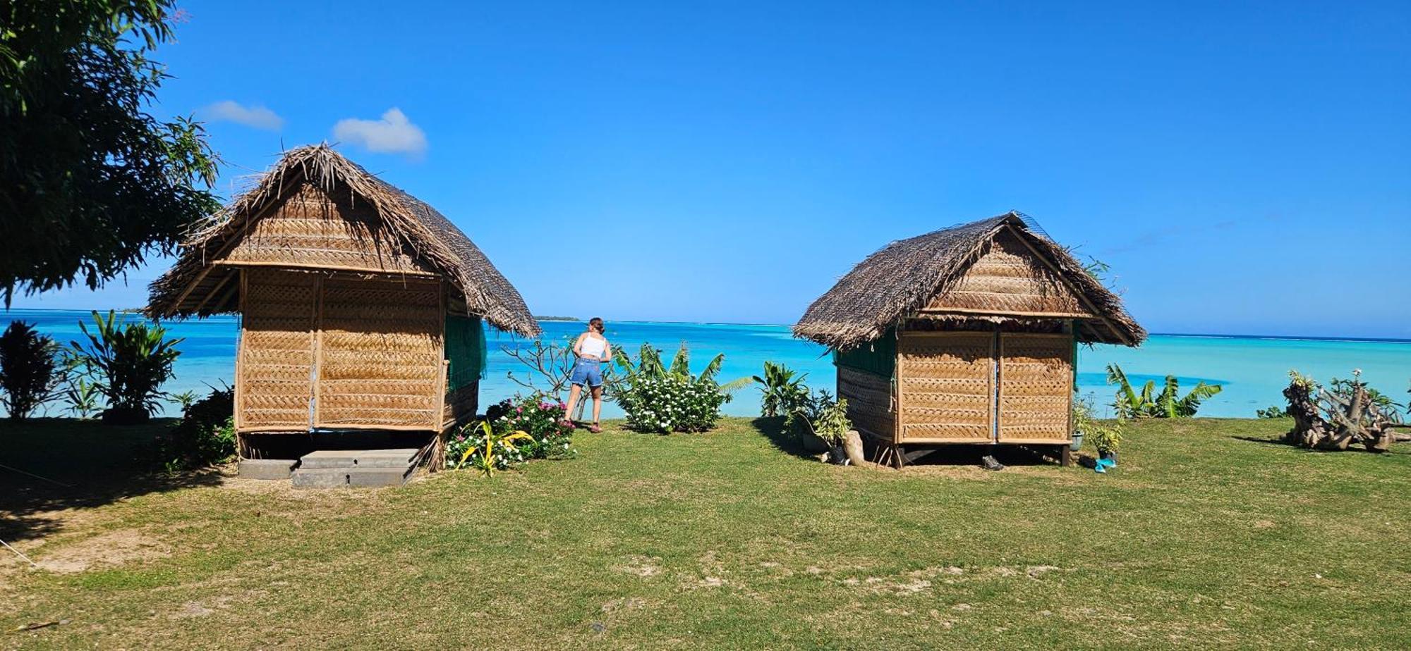 Taria Camping Hotel Te-Fare-Arii Ngoại thất bức ảnh